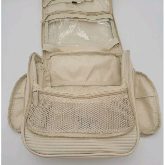 DEZI Skin Pack It All Multi Purpose Hanging Travel Bag Soft Hook PU Leather - Picture 11 of 13